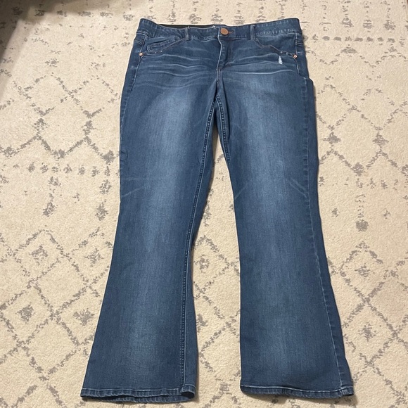 Democracy AbSolution Classic Flare Women's Jeans Size 14 - Picture 1 of 5